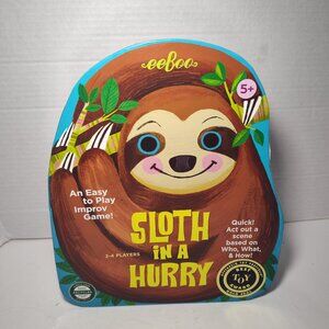 eeBoo: Sloth in a Hurry Action Game, an Easy Fast-Moving Improv Game, 2 to 4 M